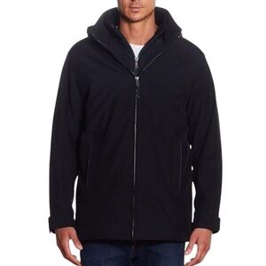 Weatherproof Men's Black Winter Jacket - Size Medium